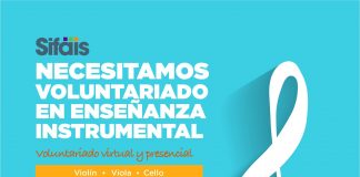 Sifais necesita voluntarios en la enseñanza instrumental