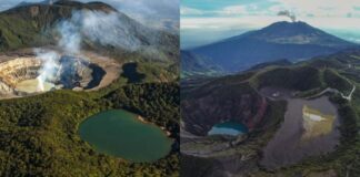 Volcanoes in Costa Rica